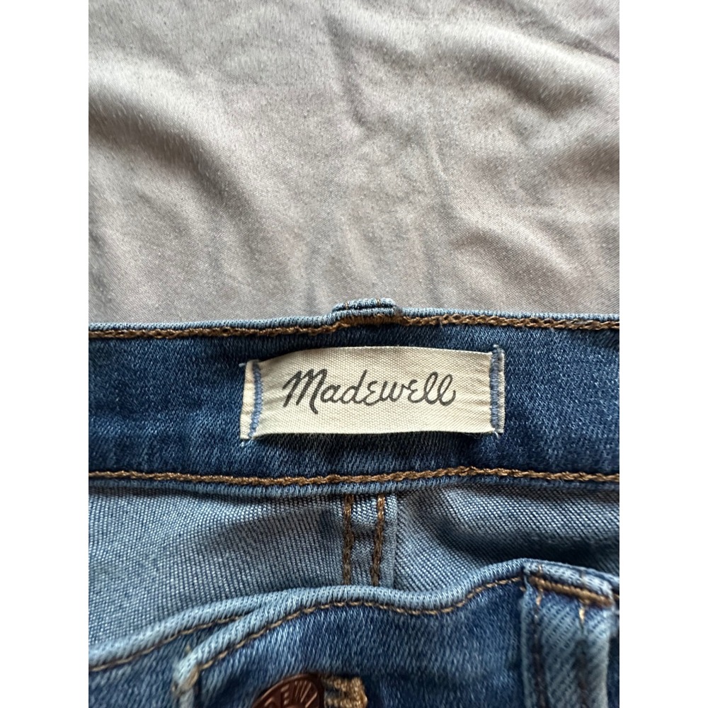 Madewell 9" Mid Rise Skinny Jeans Blue‎ Wash Size 30 - Picture 4 of 4